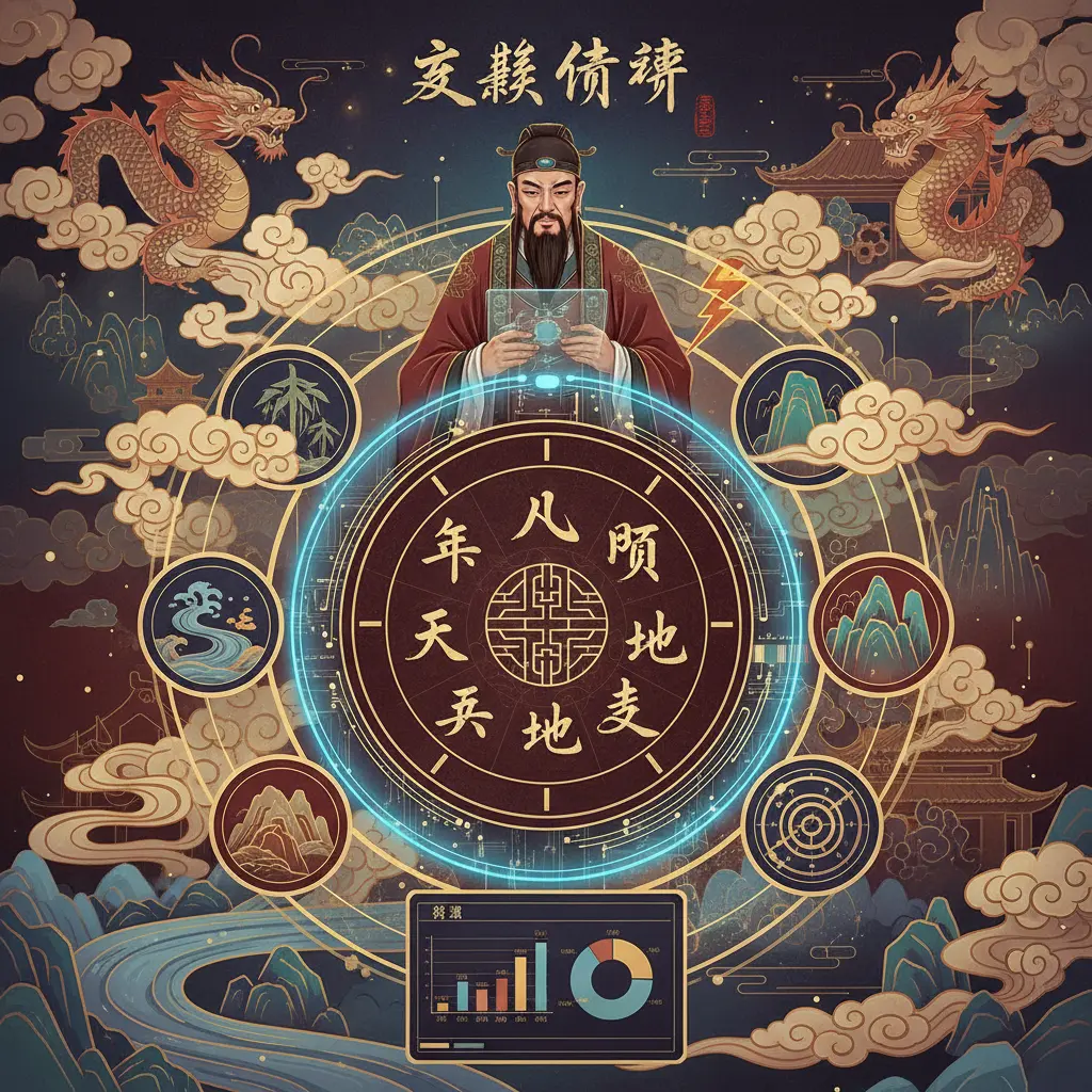 玄燊師傅 - 八字命盤