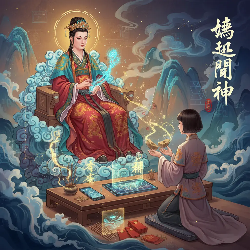 道教問神 - 媽祖