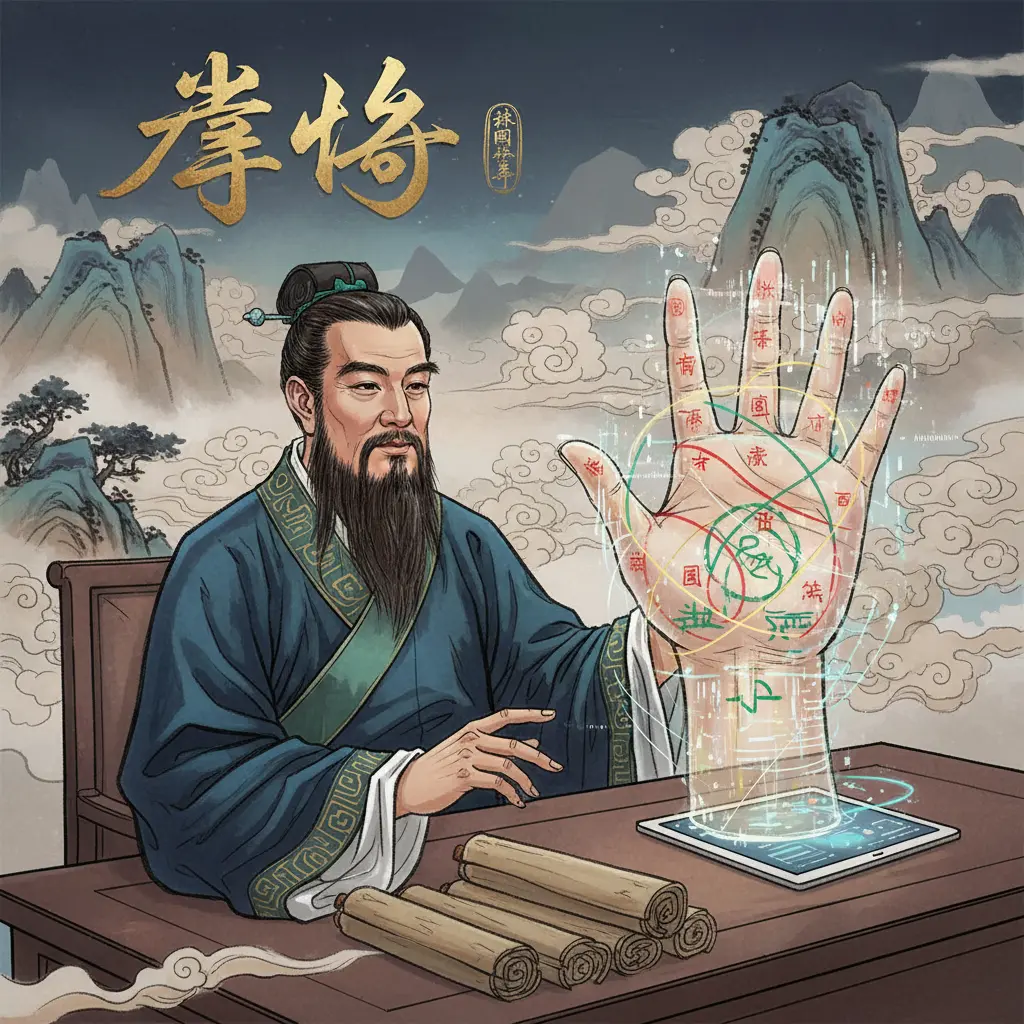 林國雄師傅 - 掌相學