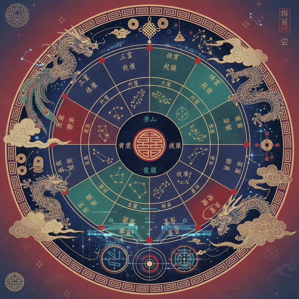 紫微鬥數 - 命盤