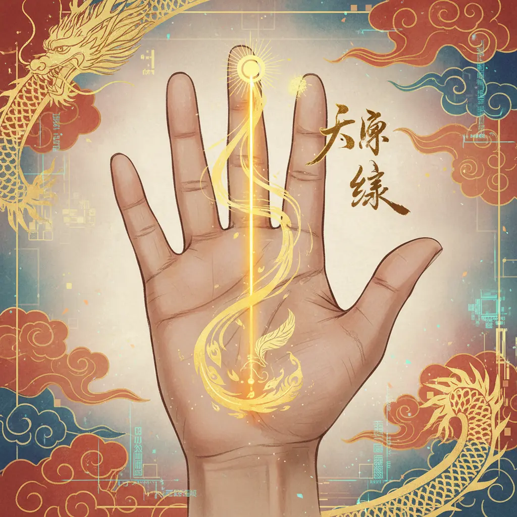 手相學 - 太陽線