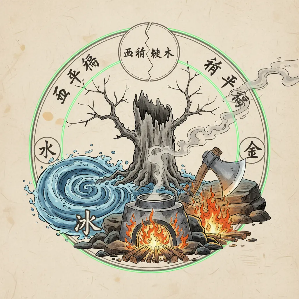 五行平衡 - 五行缺木