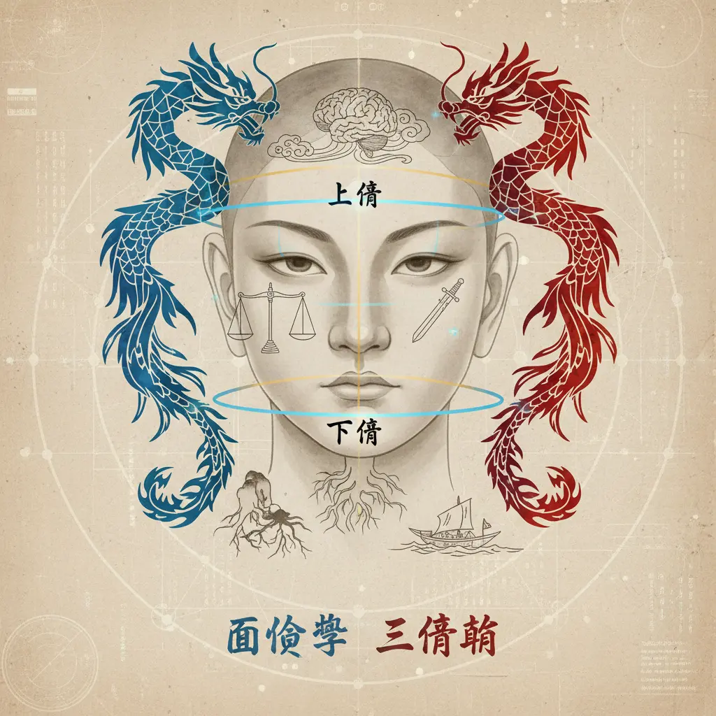 面相學 - 三停論