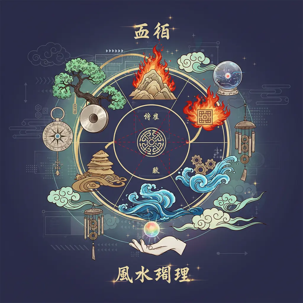 風水調理 - 五行