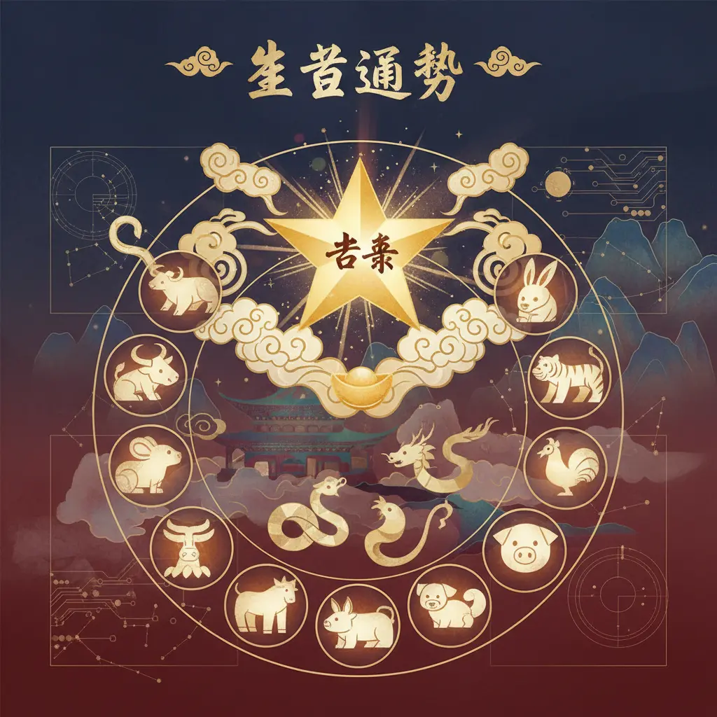生肖運勢 - 吉星