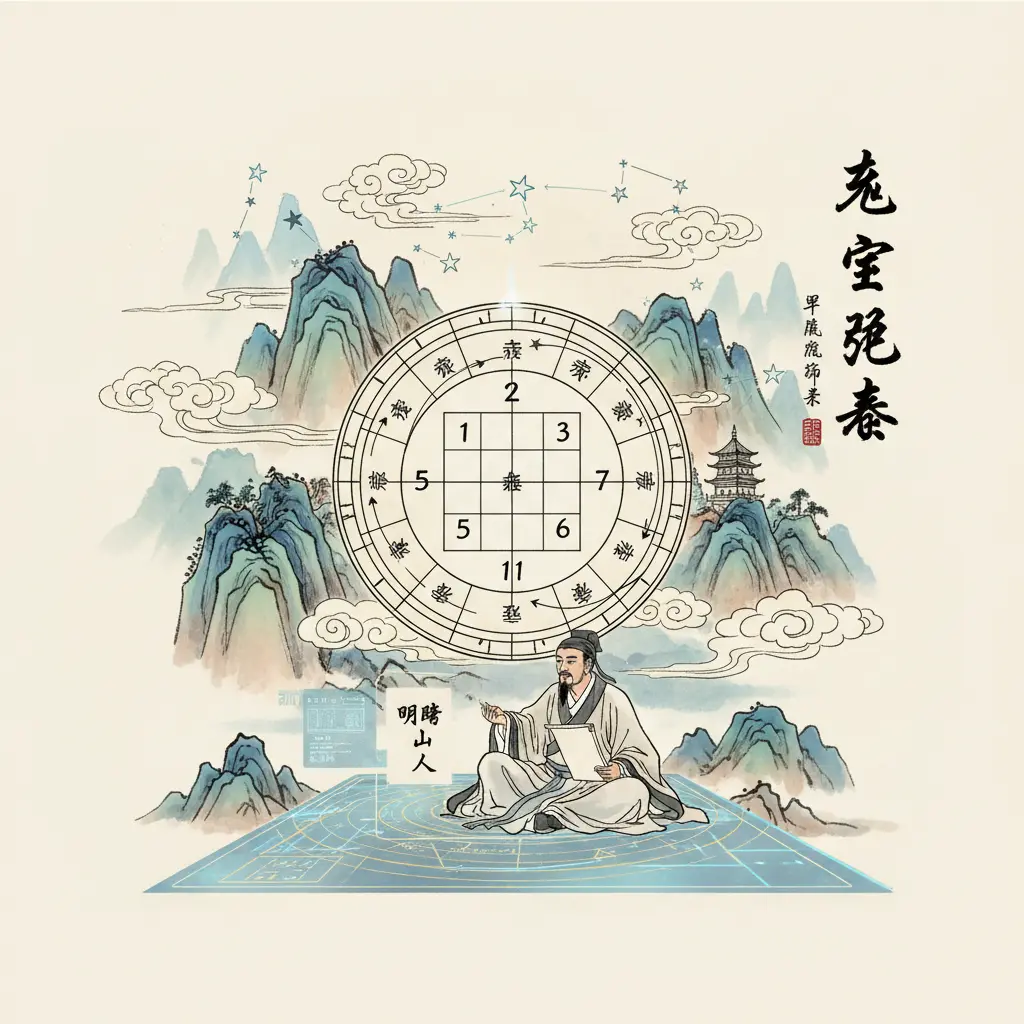 明燈山人 - 玄空飛星